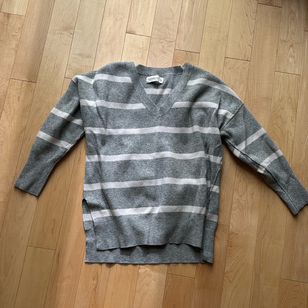 Striped Abercrombie sweater